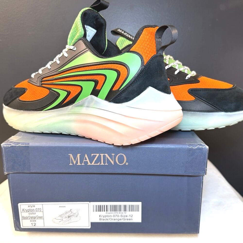 Mazino Krypton_070 “Orange Green Black” | 12M